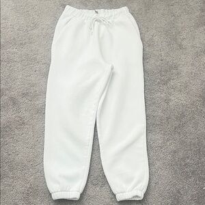 ASOS women’s  White Joggers Sz 6